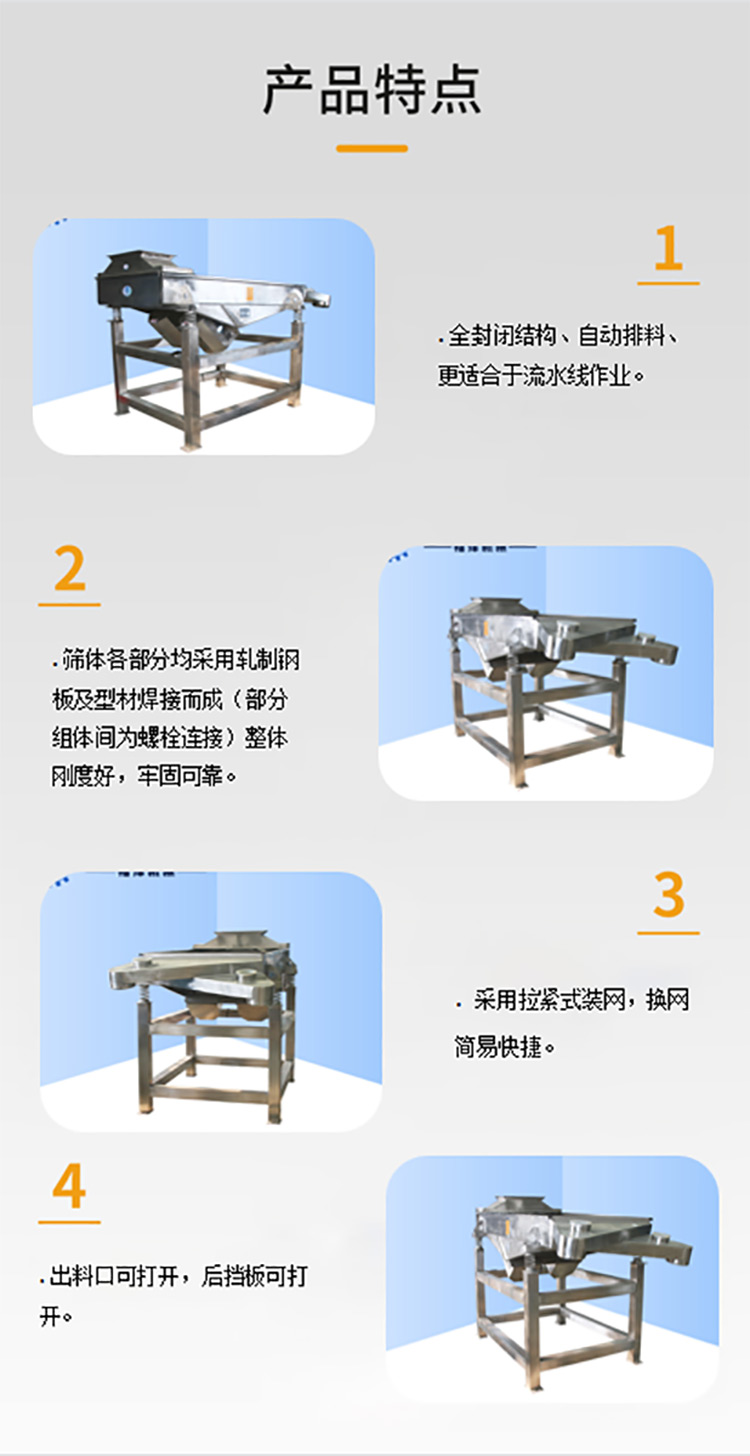 产品特点web